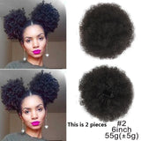 Afro Puff Synthetic Hair Bun