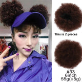 Afro Puff Synthetic Hair Bun