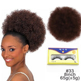 Afro Puff Synthetic Hair Bun