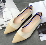 Multi Colors Slip on Flats