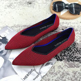 Multi Colors Slip on Flats