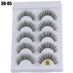 5 Pairs 3D Faux Mink Eyelashes