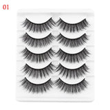 5 Pairs 3D Faux Mink Eyelashes