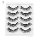 5 Pairs 3D Faux Mink Eyelashes