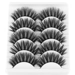 5 Pairs 3D Faux Mink Eyelashes