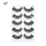 5 Pairs 3D Faux Mink Eyelashes