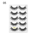 5 Pairs 3D Faux Mink Eyelashes