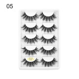 5 Pairs 3D Faux Mink Eyelashes