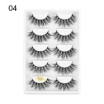 5 Pairs 3D Faux Mink Eyelashes