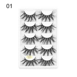 5 Pairs 3D Faux Mink Eyelashes