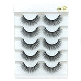 5 Pairs 3D Faux Mink Eyelashes