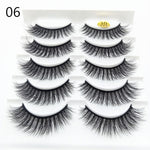 5 Pairs 3D Faux Mink Eyelashes