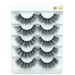 5 Pairs 3D Faux Mink Eyelashes