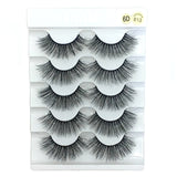 5 Pairs 3D Faux Mink Eyelashes