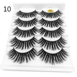 5 Pairs 3D Faux Mink Eyelashes