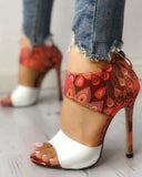 Designer Gladiator Pumps