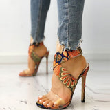 Designer Gladiator Pumps