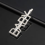 Simple Letter Rhinestone Hairpins