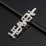 Simple Letter Rhinestone Hairpins