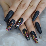 Designer Ombre Stiletto Nails