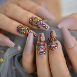 Designer Ombre Stiletto Nails