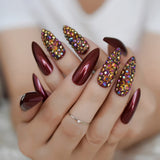 Designer Ombre Stiletto Nails