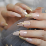 Designer Ombre Stiletto Nails