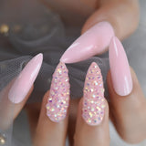 Designer Ombre Stiletto Nails