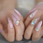 Designer Ombre Stiletto Nails