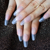 Designer Ombre Stiletto Nails