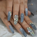 Designer Ombre Stiletto Nails