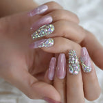 Designer Ombre Stiletto Nails