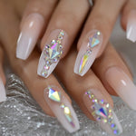 Designer Ombre Stiletto Nails