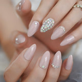 Designer Ombre Stiletto Nails