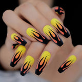 Designer Ombre Stiletto Nails