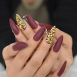 Designer Ombre Stiletto Nails