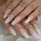 Designer Ombre Stiletto Nails