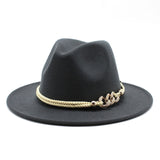 Wide Brim Jazz Fedora