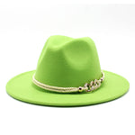 Wide Brim Jazz Fedora