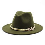 Wide Brim Jazz Fedora