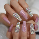 Designer Ombre Stiletto Nails