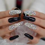 Designer Ombre Stiletto Nails