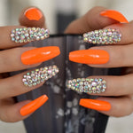 Designer Ombre Stiletto Nails