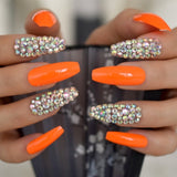 Designer Ombre Stiletto Nails