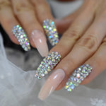 Designer Ombre Stiletto Nails