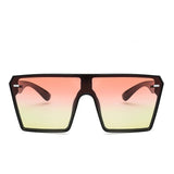 Oversized Square Sunglasses Retro