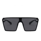 Oversized Square Sunglasses Retro