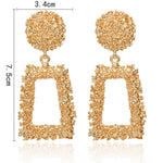 Cloth Flower Fashion Earrings