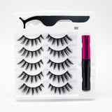 5 Pairs/Set Magnetic Eyelashes