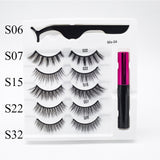 5 Pairs/Set Magnetic Eyelashes